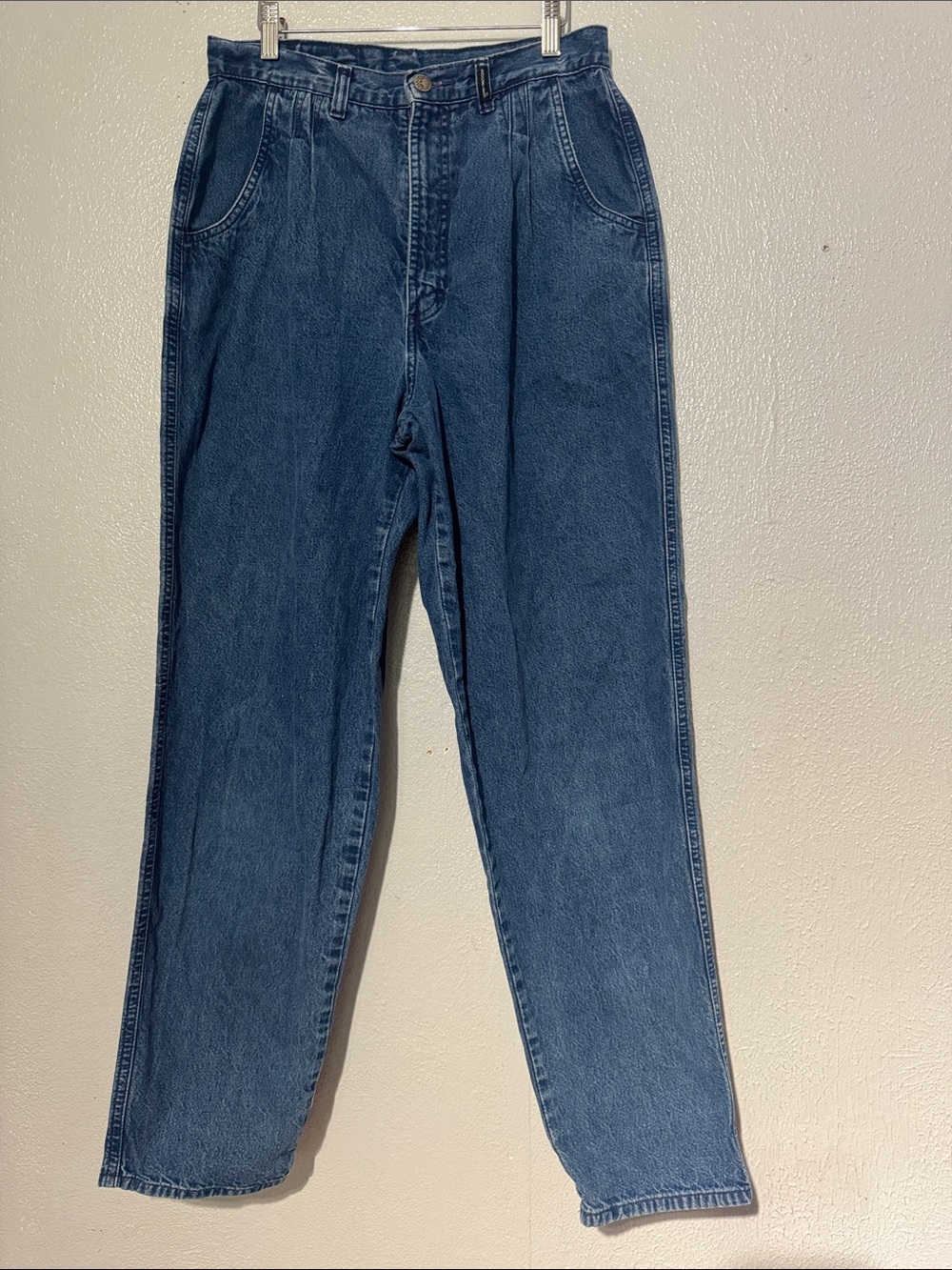 VTG 90s Rockies High Waisted Pleated Tapered Mom Jeans USA 30